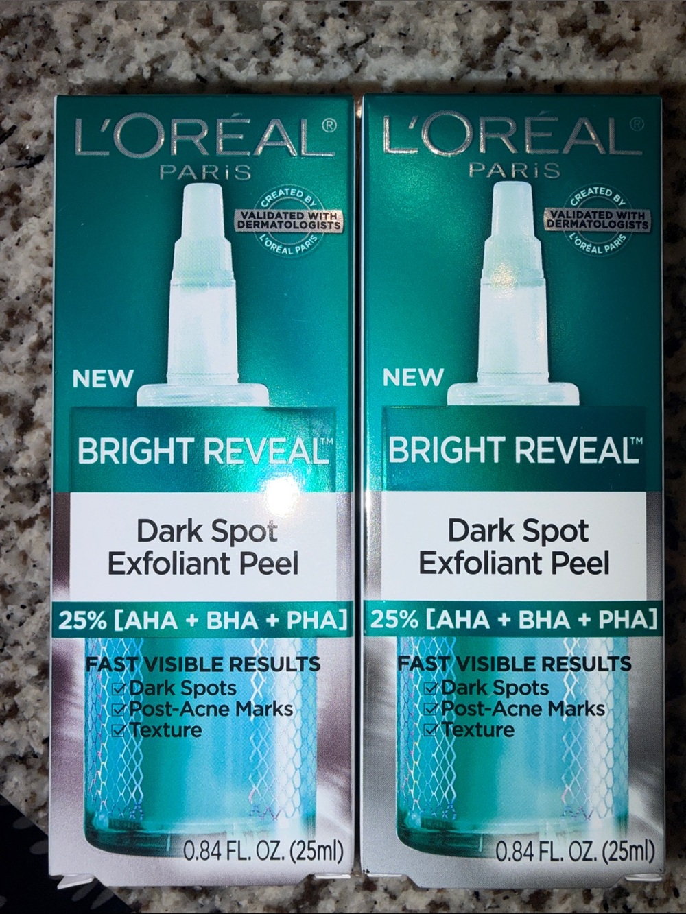 Loreal Bright Reveal Dark Spot Exfoliant Peel Duo